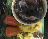 Hình bước làm 1 của món Canh Riêu Cá Quả