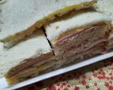 Foto del paso 7 de la receta: Sandwichs de jamón y queso (de miga)