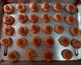 Foto del paso 4 de la receta: Pepas integrales sin huevo de batata y dulce de leche