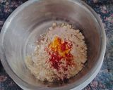 A picture of step 1 of #NVM#Maharashtrian street food Vada pav.