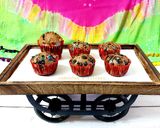 A picture of step 8 of Choco Coffee Muffins.