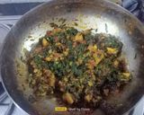 A picture of step 5 of Aloo Palak Sabji (Punjabi Style).