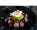 A picture of step 3 of Mixed Beans + Chickpea and Veg Medley with Avocado and Paprika Poached Egg-(Cupboard Raid Dinner).