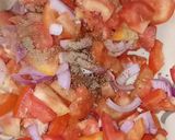 A picture of step 4 of Fried Yam.