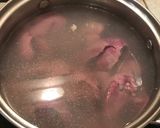 Tepsis csirkemáj, krumplival recept fázis 3 fotója