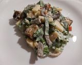 Foto del paso 7 de la receta: Ensalada César con bistec de res