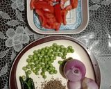 A picture of step 1 of Fish curry.