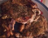 A picture of step 1 of Smothered pork chops with mash potato.