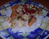 Foto del paso 11 de la receta: Suprema trozada con verduras y arroz a la crema