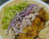 Foto del paso 13 de la receta: Wrap🥬de berenjena🍆bbq, cerdo🍖y salsa🧆mayo mostaza🌮🌯🥙