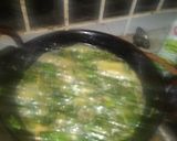 A picture of step 7 of Kashmiri Kadam Saag.
