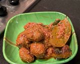A picture of step 12 of Kashmiri Dum Aloo.