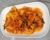 Foto langkah ke 4 dari resep Udang Saos Padang.