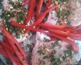 Foto del paso 1 de la receta: Costeletas con colchón de verduras!😍