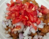 A picture of step 4 of Chickpea chaat.