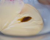 A picture of step 3 of No-Bake Smooth Cheesecake that melts in your mouth.