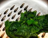 A picture of step 2 of Shahi Palak Paneer.