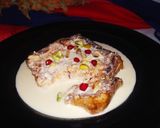 A picture of step 4 of Rabdi Bread SandWich.