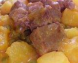 A picture of step 2 of Pork Casserole.