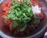 Semolina Wheat indo-south Indian Uttapam Pizza recipe step 2 photo