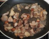 Foto del paso 1 de la receta: Risotto de cogumelos (a mi manera)