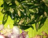 Foto langkah ke 1 dari resep Tempe cabe ijo simpel.