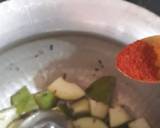 Raw mango khatti mithi sabji recipe step 2 photo