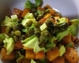 Foto del paso 2 de la receta: Ensalada de calabaza y espinacas