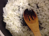 Calamares en su tinta con arroz blanco