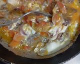 Foto del paso 1 de la receta: Huevos revueltos con carne