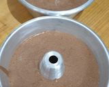 Foto langkah ke 10 dari resep Mini Dark Choco Chiffon Cake.