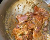 A picture of step 1 of Bihari Kabab.