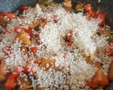 Foto del paso 3 de la receta Arroz caldoso con verduras