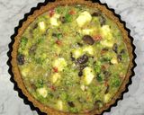 Foto del paso 5 de la receta: 🍄🍄‍🟫🥦Tarta de brócoli y champiñones con masa de polenta #singluten 🥦🍄‍🟫🍄