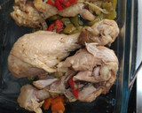 Foto del paso 4 de la receta: Jamoncitos de pollo con verduras y shiitake