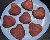 A picture of step 9 of Beetroot Kebab.