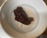 A picture of step 1 of Japanese Sweet Bean Soup (お汁粉).