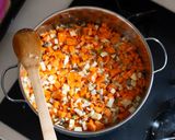 Bolognai lencsével (vegán, gluténmentes, húsmentes, vegetáriánus, IR barát) recept fázis 2 fotója