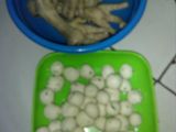 Cilok ceker kuah seblak pedeess seger..