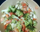 Foto do passo 2 de Salada quente agridoce com gorgonzola
