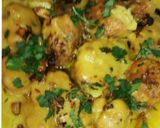 A picture of step 8 of Karhi pakore.