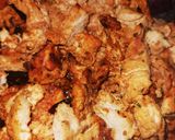 A picture of step 5 of Chicken Gyros.