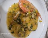 Foto del paso 8 de la receta: Pez espada en salsa picante verde con champiñones y gamba