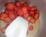 Foto del paso 6 de la receta: Panna cotta de chocolate con coulis de fresa
