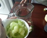 Foto langkah ke 3 dari resep Es buah sirup melon.
