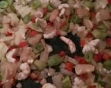 Foto del paso 2 de la receta: Trenza de espinacas y gambas