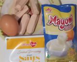 Foto langkah ke 1 dari resep Telur Gulung Sosis.