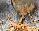 A picture of step 4 of Sev Murmura Chikki.
