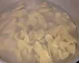 Foto del paso 5 de la receta: Fideos caseros de sémola y arvejas. Con pesto de arvejas