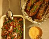 Foto langkah ke 4 dari resep Baked salmon with chili mayo (Salmon panggang a la Jepang).